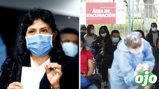 Lilia Paredes invita a los jóvenes de 30 a la vacunación: “Todavía están a tiempo” 