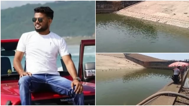 Político vacía reservorio de represa para recuperar celular que se le cayó por selfi | VIDEO