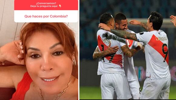 Magaly Medina asistirá al partido Colombia vs. Perú en Barranquilla