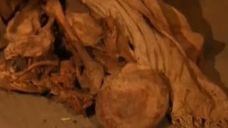 Encuentran una momia abandonada en La Victoria 