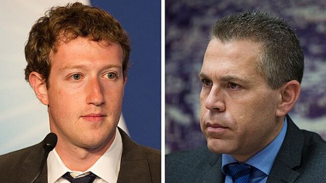 Ministro israelí culpa a Facebook de aumento de violencia contra Israel 