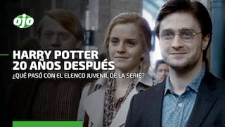 Harry Potter: 20 años después de su estreno, así lucen sus actores