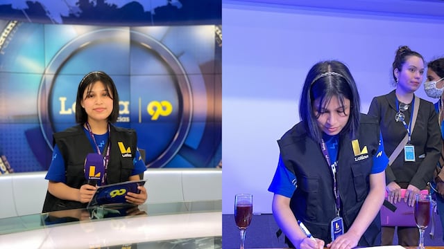 Joven de 16 años se convirtió en gerente general de Latina TV por un día 