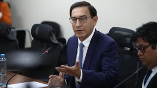 Expresidente Martín Vizcarra se presenta ante la Comisión de Fiscalización