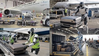 Impresionantes robots humanoides chinos toman aeropuertos japoneses