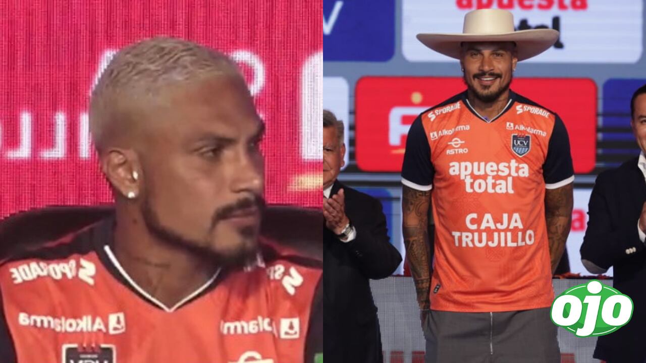 Paolo Guerrero y el error de UCV durante su presentación.