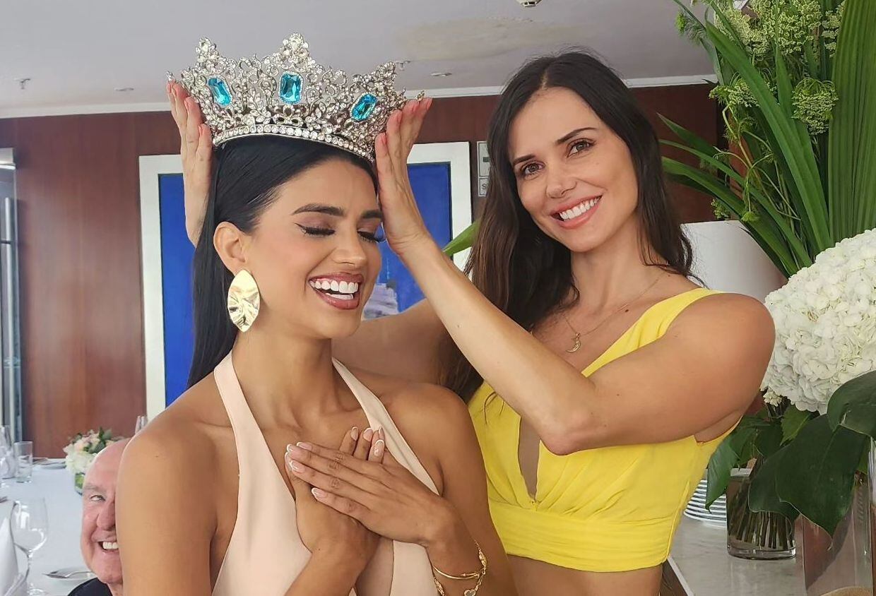 Lucía Arellano quedó entre las 40 finalistas al Miss Mundo 2024, el mismo que se realiza en Mumbai, India, la mañana de este sábado.