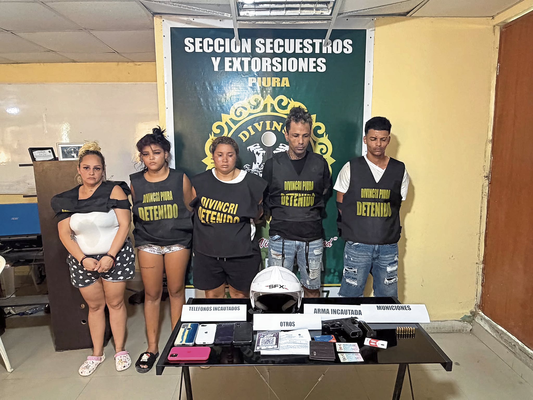 Los sujetos cayeron gracias a que se denunció el caso y ello movilizó a la policía.