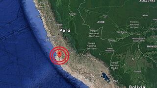 Ica: sismo de magnitud 4.2 sacudió Palpa esta madrugada