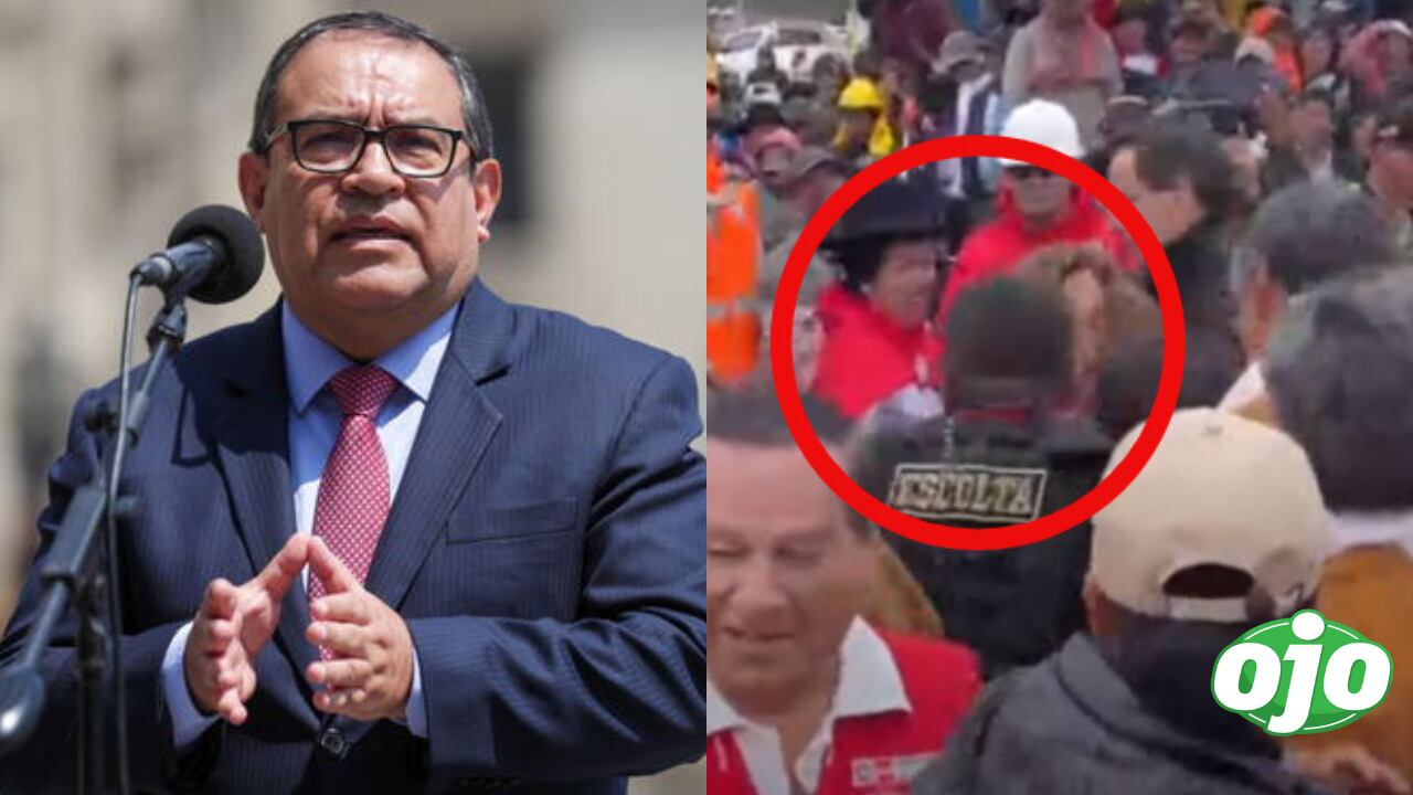 Alberto Otárola condenó agresiones contra la presidenta Boluarte.