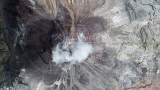 Moquegua: Tras última erupción cráter del volcán Ubinas se extendió | FOTOS