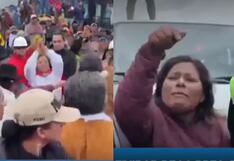 Abren investigación contra Ruth Bárcena por agredir a la presidenta Boluarte en Ayacucho