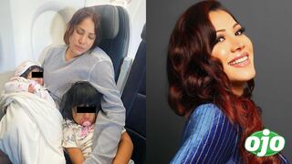 Lesly Castillo revela que sus hijas hicieron berrinche en pleno vuelo: “se la pasaron gritando”