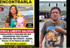 Tragedia en Chancay: Siguen buscando a Patricia Liberto
