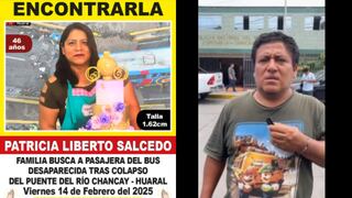 Tragedia en Chancay: Siguen buscando a Patricia Liberto