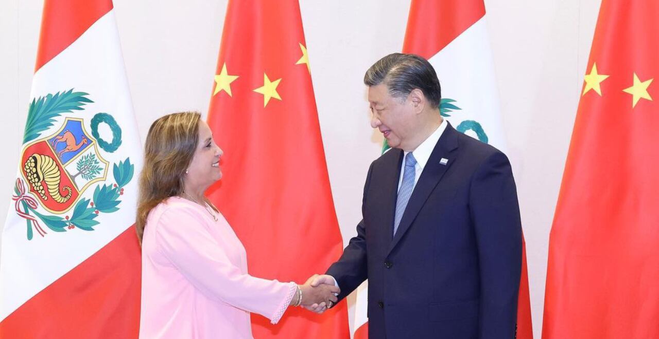 Dina Boluarte y Xin Jinping se volverán a ver las caras, en este caso en China.
