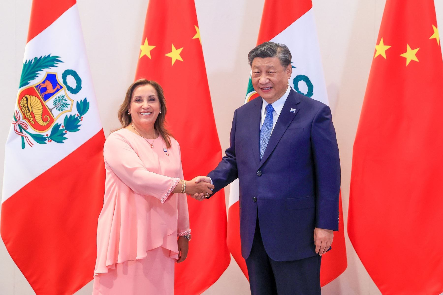 Dina Boiluarte se verá con el presidente Xi Jinping.