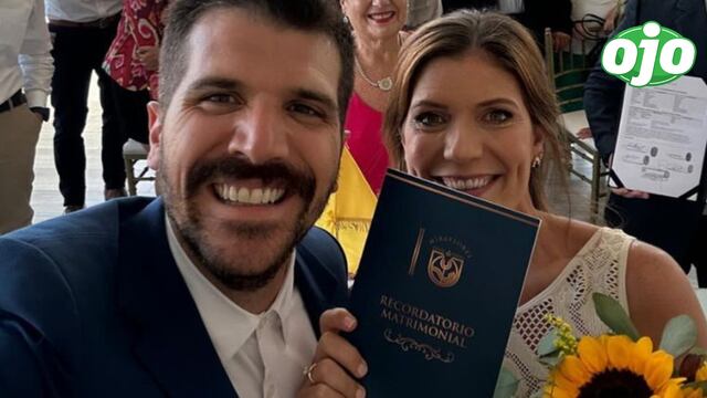 José Peláez y Alejandra de la Flor se casaron: “Mi mejor versión es la que es contigo” (VIDEO)