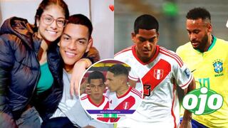 Perú vs. Brasil: Novia de Joao Grimaldo le dedicó romántico mensaje en su debut con la selección 