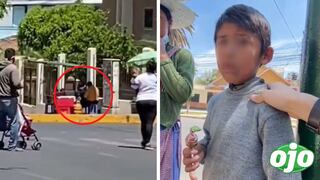Ambulante extranjero golpea a niño que vendía chupetines por ofrecer en “su paradero”