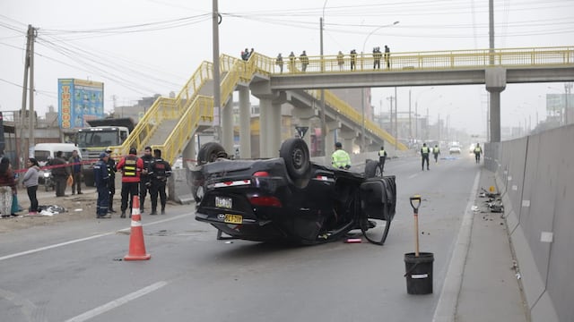 Puente Piedra: Dos personas mueren atropelladas en la Panamericana Norte