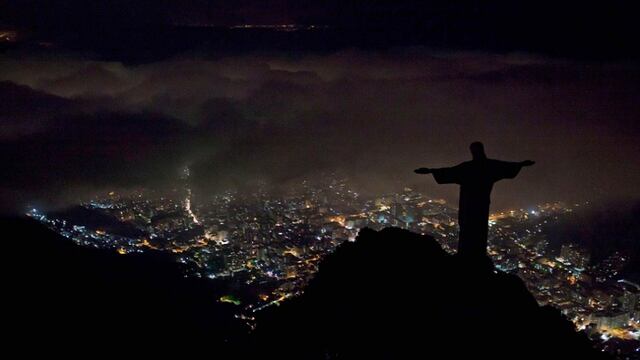 La Hora del Planeta: Así apagó sus luces el Cristo Redentor de Brasil 