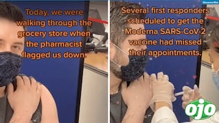 Joven es vacunado del Covid-19 de manera inesperada: Ocurrió cuando fue al supermercado 