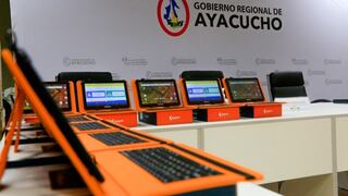 MTC entregó 4,298 tablets a la región Ayacucho para distribuirlas entre sus estudiantes | VIDEO
