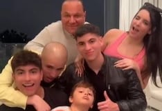 Mauricio Diez Canseco tuvo un emotivo reencuentro con su hijo Massimo que regresó de Europa