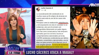 Magaly Medina le responde a Lucho Cáceres: “Yo no pierdo mi tiempo con basuras”
