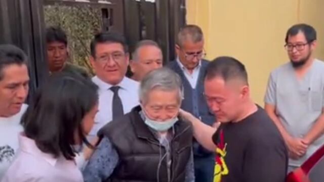 El llanto de Keiko y Kenji: hermanos no querían soltar a Alberto Fujimori tras dejar Barbadillo (VIDEO)
