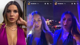 Fiorella Retiz se luce sonriente en discoteca y baila sola reggaeton de antaño | VIDEO