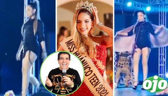 ojo | Nílver Huarac y Lizet Soto: Su hija Alondra debutó en pasarelas como Miss Teen Huánuco | VIDEO