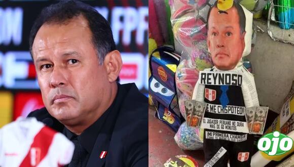 Juan Reynoso sería el muñeco de fin de año más vendido en el Mercado Central