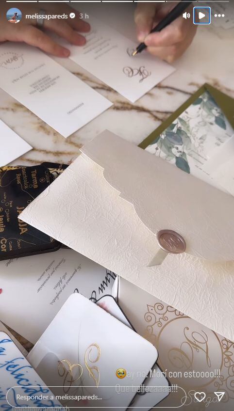 Melissa Paredes y Anthony Aranda alistan partes de su boda