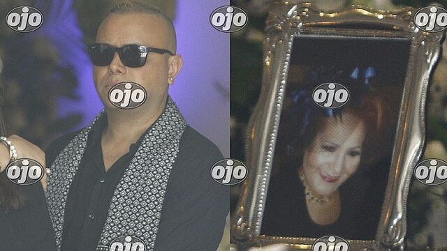 Carlos Cacho llora muerte de su madre y la despide así en funeral (FOTOS)