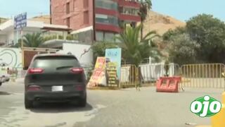 Entrada a bajada de la playa La Herradura permanece cerrada desde hace más de 17 días