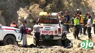 Hallan cuerpos de familia que desapareció mientras viajaban rumbo a Canta (VIDEO)