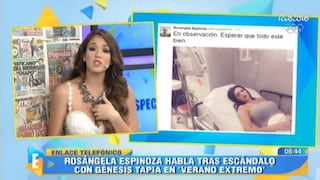 Rosángela Espinoza discute en vivo con Jazmín Pinedo y Antonio Pavón [VIDEO]