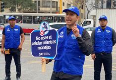 Sancionan a más de 1,740 conductores por usar celular mientras conducían