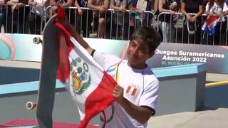 Orgullo peruano: Deivid Tuesta se cuelga medalla de oro en skateboarding de los Juegos Suramericanos