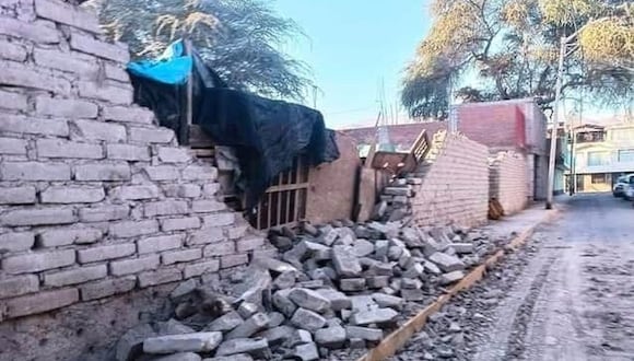 Sismo de 7 grados en Arequipa afectó viviendas y negocios en la provincia de Caravelí. Foto: GEC