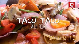¡Qué rico!: Aprende a preparar un Tacu tacu a la piedra