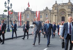 Rey de España camina por Lima y se reúne con Keiko Fujimori, mismo presidenta, en Cancillería