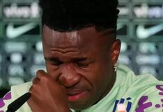 Vinicius Jr. podría dejar el fútbol y llora desconsoladamente por racismo (VIDEO)