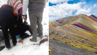 Turista mexicano queda grave tras ser impactado por un rayo en la Montaña de Siete Colores