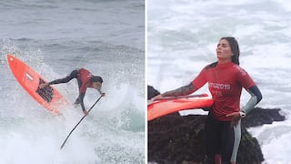 Vania Torres gana medalla de plata en surf SUP en los Juegos Panamericanos Lima 2019 | VIDEO