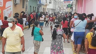 Evalúan suspender pago del bono en Piura, Tumbes, Lambayeque y Loreto por aglomeraciones