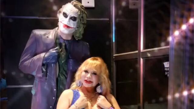 Susy Díaz se compara con el “Joker” y causa sensación en Instagram
