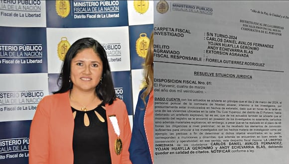 Polémica decisión de la fiscal Fiorela Gutiérrez.